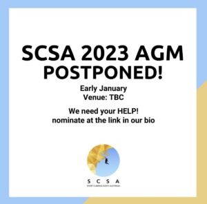 Announcement of the 2023 AGM being postponed